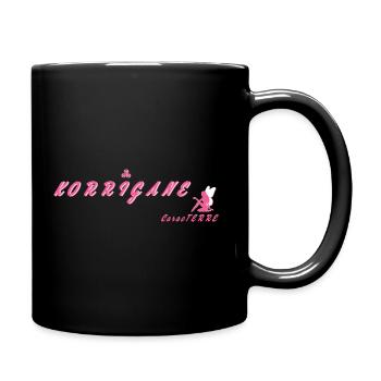 korrigane c’est mon caracTERRE - Mug uni - noir - Droite