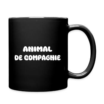 Animal de compagnie - Mug uni - noir - Droite