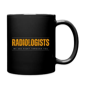 Radiologists Humor - Visionary Medical Pros - Full Colour Mug - black - Right