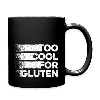 Trop cool pour le gluten - Funny Celiac Design - Mug uni - noir - Droite
