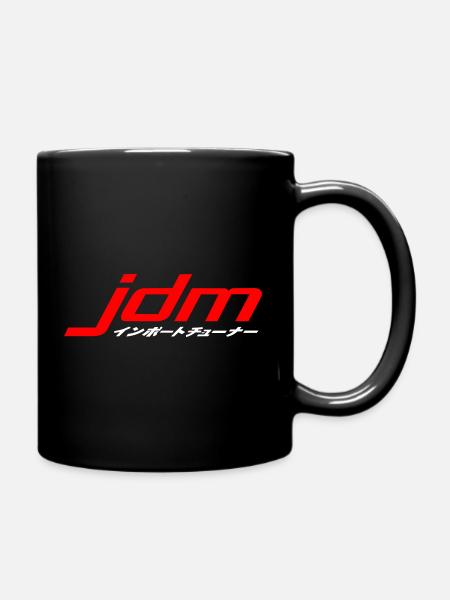 Jdm Japan Tuning - Tasse einfarbig - Schwarz