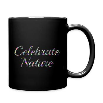 Celebrate Nature - Full Colour Mug - black - Right