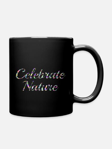 Célébrez la nature - Mug uni - noir