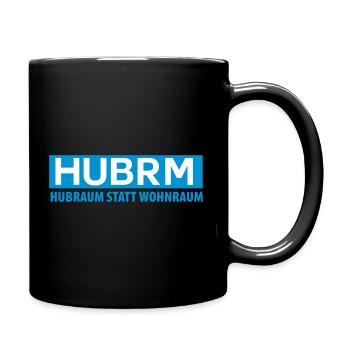 Tuner Hubrm Displacement instead of living space - Full Colour Mug - black - Right