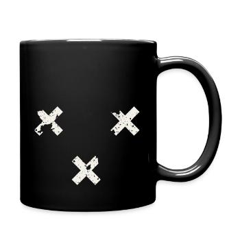 Breda - Flag Crosses - Full Colour Mug - black - Right