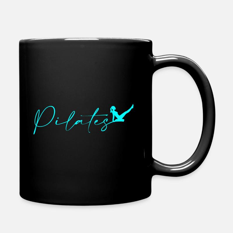 Pilates - Tasse einfarbig - Schwarz