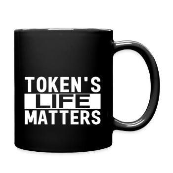 Token's Life Matters - Full Colour Mug - black - Right
