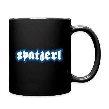 Later - Bavarian nickname of his sweetheart - Full Colour Mug - black - Right
