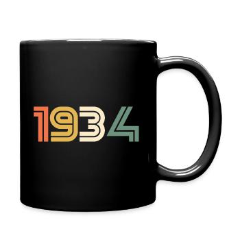 Année de naissance sport 1934 - Mug uni - noir - Droite