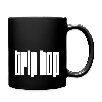 Conception de logo Trip Hop - Mug uni - noir - Droite