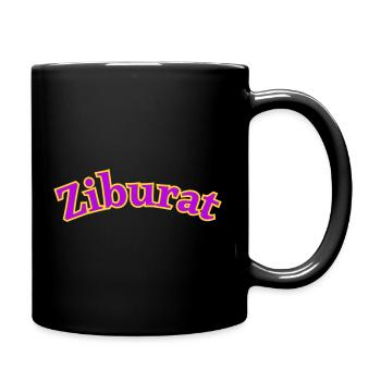Ziburat - Tasse einfarbig - Schwarz - Rechts