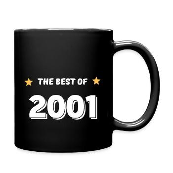 Das Beste des Jahres 2001 - Tasse einfarbig - Schwarz - Rechts