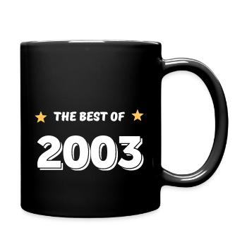 Best of 2003 - Mug uni - noir - Droite