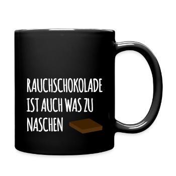 Smoked chocolate - Full Colour Mug - black - Right