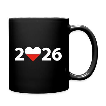 I love Poland 2026, vacation in Poland 2026 - Full Colour Mug - black - Right