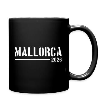 Mallorca 2026 Holidays - Full Colour Mug - black - Right