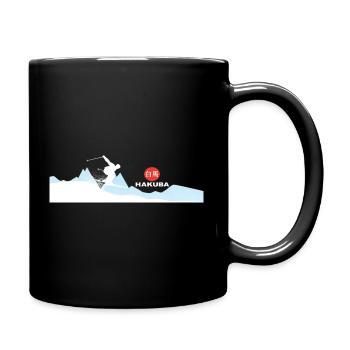 Hakuba Ski - Full Colour Mug - black - Right