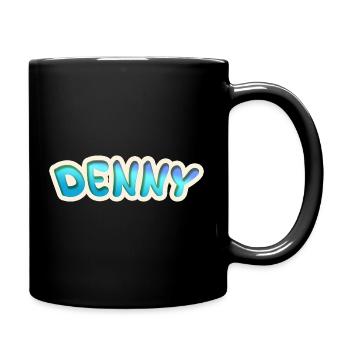 Denny as a job - Full Colour Mug - black - Right