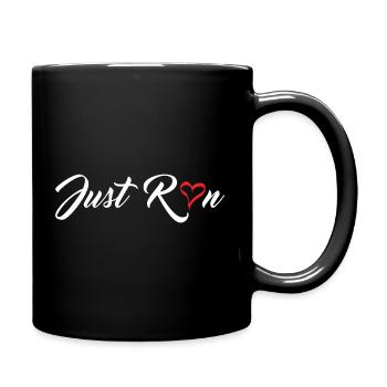 Just Run - Full Colour Mug - black - Right