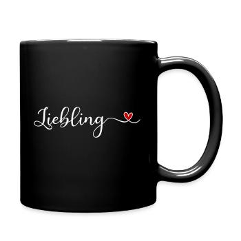 Chéri - Mug uni - noir - Droite