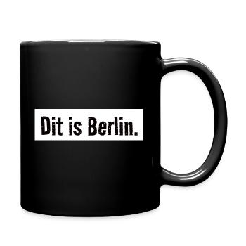 This is Berlin. Urban. City. capital. Verdict - Full Colour Mug - black - Right