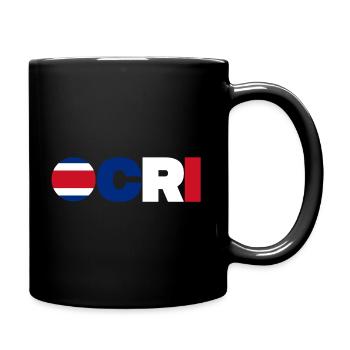 Costa Rica - Mug uni - noir - Droite