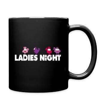 Ladies Night - Bachelorette Party - Full Colour Mug - black - Right