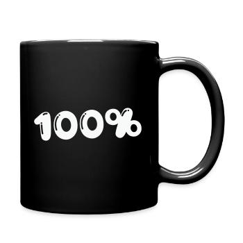 100% - Full Colour Mug - black - Right