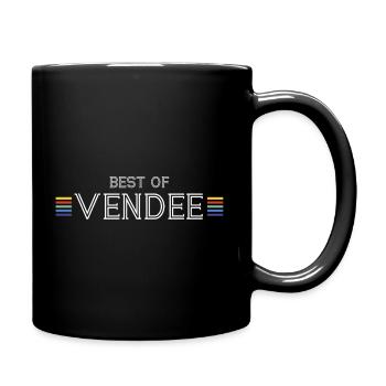 Best Of Vendee Funny Gift T-Shirt - Full Colour Mug - black - Right