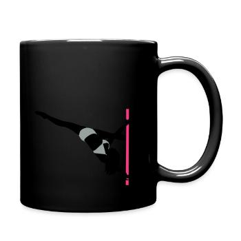 Pole Dance - Tasse einfarbig - Schwarz - Rechts