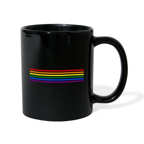 Rainbow Stripes - Full Colour Mug