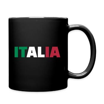 Italia - Full Colour Mug - black - Right