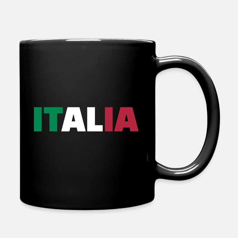 Italia - Full Colour Mug - black