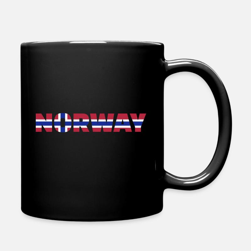 Norway - Mug uni - noir