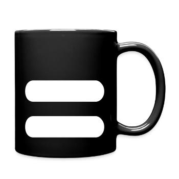 Vecteur maths symbole égal - Mug uni - noir - Droite