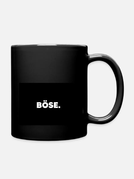 BÖSE - Tasse einfarbig - Schwarz