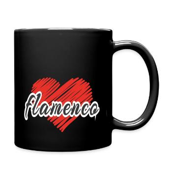 Flamenco - Full Colour Mug - black - Right