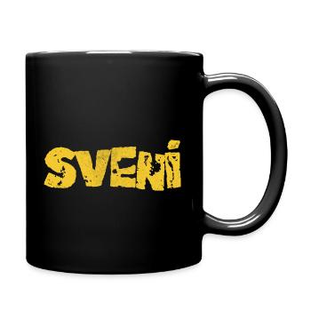 Sveni - Tasse einfarbig - Schwarz - Rechts