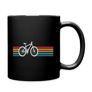Vélo Cycling Retro Rétro rétro cool - Mug uni - noir - Droite