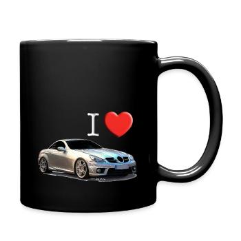 I Love SLK 55 - Full Colour Mug - black - Right