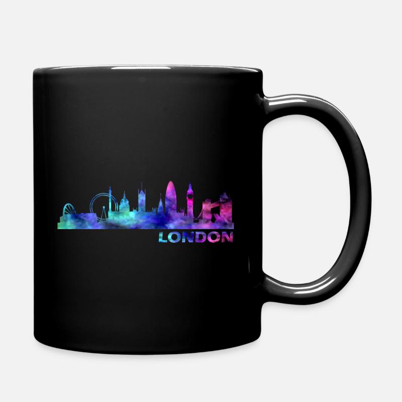 London - Full Colour Mug - black