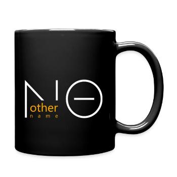 Christliche Sprüche - Tasse einfarbig - Schwarz - Rechts
