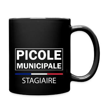 Picole Municipale - Stagiaire - Mug uni - noir - Droite