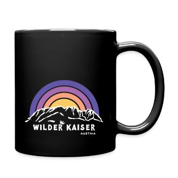 Wilder Kaiser Tirol Kitzbühel Autriche Randonnée - Mug uni - noir - Droite