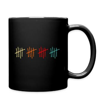 20th birthday 20 years twenty twentieth level - Full Colour Mug - black - Right