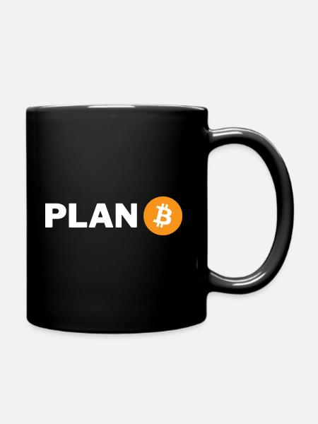 PLAN B BLANC - Mug uni - noir