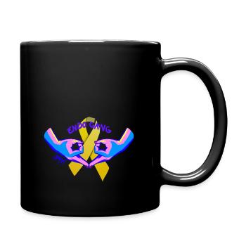 Be part of the Endo-Gang - Full Colour Mug - black - Right