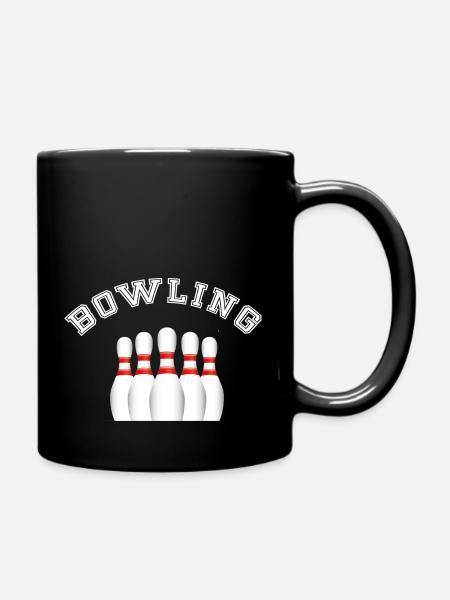Bowling - Mug uni - noir