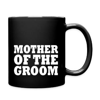 Mother of the groom - Mug uni - noir - Droite