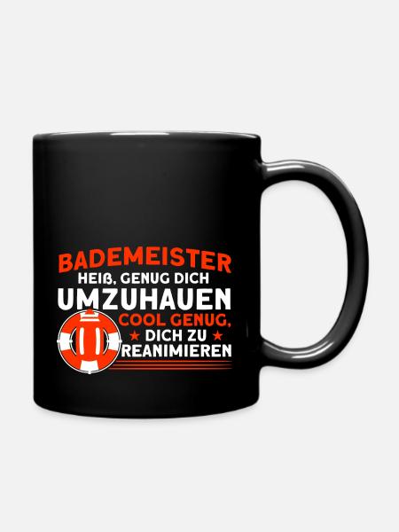 Sauveteur Piscine Sauveteur Sauveteur Sauveteur - Mug uni - noir